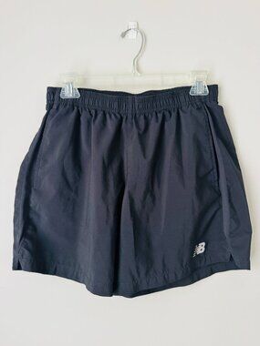 New Balance B Dry Black Running Shorts Mens M Briefs Liner Drawstring